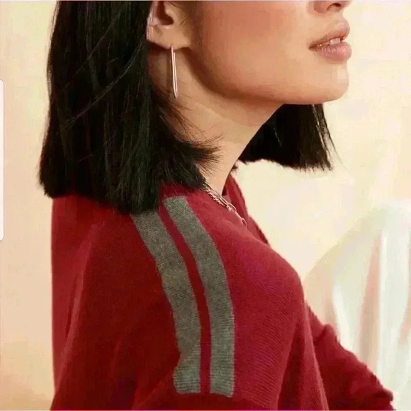 Banana Republic Oversized Racer Striped Sweater - Picture 9 of 12